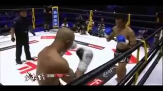 Shaolin Disciple Yi Long vs Thai Fighter [upl. by Hernardo459]