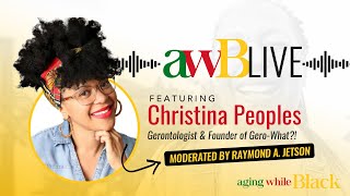 awB Live with Christina Peoples [upl. by Noisla]