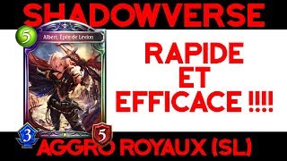 SHADOWVERSE  Top tiers deck AGGRO ROYAUX STARFORGED LEGENDS [upl. by Yrrag]