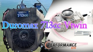 Duromax 713cc Predator 670 Performance 670 Mikuni Install [upl. by Rabkin137]