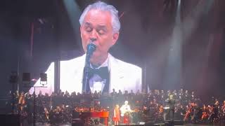 Andrea Bocelli  Hallelujah Live at Madison Square Garden [upl. by Whitman]