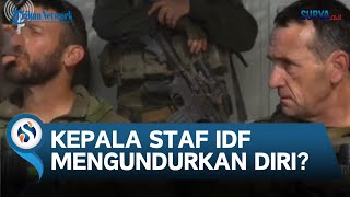 Tentara Israel Bantah Kepala Staf IDF Halevi Diisukan Bakal Resign Desember [upl. by Vinia49]