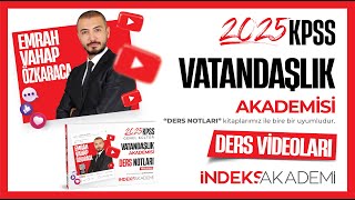 262025 KPSS  Vatandaşlık  Yasama 1 Milletvekilliği ve Dokunulmazlık  Emrah Vahap Özkaraca [upl. by Valma]