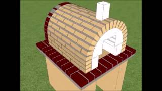 How To Build A Pizza Oven DIY Pizza Oven by BrickWood Ovens [upl. by Harihs]