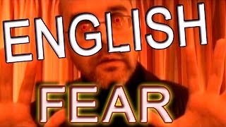 How do I express fear in English  English words  fear and being afraid Learn English with Duncan [upl. by Anaek]