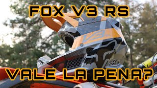 CASCO FOX V3 RS  EL MEJOR CASCO DE ENDURO  SAMUEL NARCE [upl. by Annaigroeg]