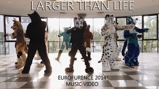 Eurofurence 2014  Larger Than Life music video [upl. by Rennob]