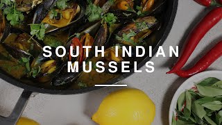 South Indian Mussels w Ravinder Bhogal  Gizzi Erskine  Wild Dish [upl. by Terraj]