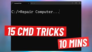 Command Prompt Tricks You Cant Miss In 2024 in 10 minutes Unlock the Power of CMD [upl. by Emixam551]