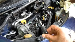 Réparer injecteur diesel DCI renault clio  تغيير حاقن صمام clio 15 DCImecaniquemoktartunsie​ [upl. by Lleznol]