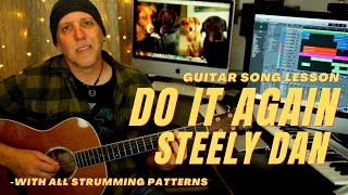 Steely Dan Do It Again Song Lesson arranged for one Guitar  with patterns [upl. by Adlez]