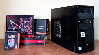 MONTEI MEU PRIMEIRO PC GAMER BARATINHO [upl. by Assirt438]