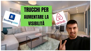 Come Scalare la Classifica di AIRBNB e BOOKINGTrucchi [upl. by Thetes569]