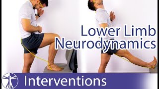 Lower Limb Neurodynamic Techniques  Sliders amp Tensioners [upl. by Kred300]