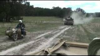 Australien mit BMW R75  VW Kübel  Panzerfahren [upl. by Gussman]