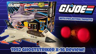 1992 GI Joe Ghoststriker X16 Review Vintage GI Joe Toys [upl. by Trini]