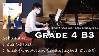 Schumann  Erster Verlust First loss Op 68 No 16  Piano Tutorial [upl. by Eiralih]