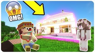 😱 MINECRAFT  NUESTRA NUEVA CASA EPICA y rosada v 😳😂 [upl. by Ardnuhsal764]