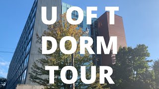 UNIVERSITY OF TORONTO DORM TOUR  WASHROOM KITCHEN LAUNDRY ROOM [upl. by Sherer]