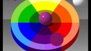 Color wheel chart mixing theory painting tutorial [upl. by Varuag]