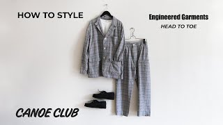 How to Style  Engineered Garments Head to Toe [upl. by Ellehcor680]