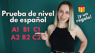 TEST de nivel de ESPAÑOL  A1C2 [upl. by Acitel]