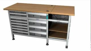 wolfcraft Werkstattsystem  individuell planbar [upl. by Rothberg788]