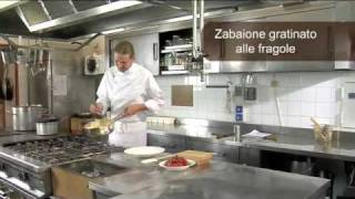 How to make Zabaione by Riccardo De Pra using ARGENTA silver pot [upl. by Aneeuq347]