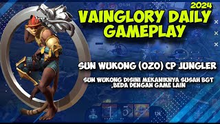 Vainglory Daily Gameplay 2024  Sun Wukong Ozo CP Jungler [upl. by Neras]