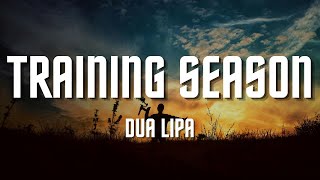 Dua Lipa  Training Season Lyrics [upl. by Sielen]