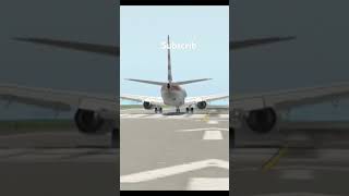 x plane 11 landing b 737 800 [upl. by Swithin]