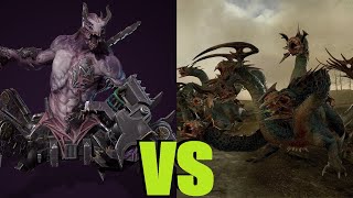 Перемалыватель душСлаанеш vs Харибда Total War Warhammer 3 Immortal Empires тесты юнитов v422 [upl. by Judith413]