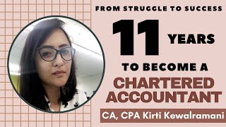 She took 11 Years to become Chartered Accountant  Ft Kirti Kewalramani Ep 01 with Neeraj Arora [upl. by Anerda]