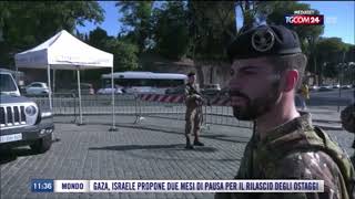 Viminale annuncia piano quotStrade Sicurequot aumenta la presenza di militari nelle città [upl. by Doss]