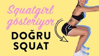 Doğru Squat Nasıl Yapılır [upl. by Levana]