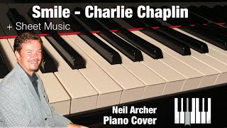 Smile  Nat King Cole  Charlie Chaplin  Piano Cover [upl. by Maloney265]