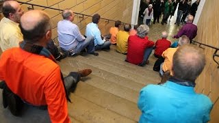 Düssharmonie  Flashmob in der Kunstakademie Düsseldorf [upl. by Enialed]