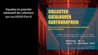 Colloque CCC  JL Boissier Paris8 [upl. by Rehpotsirc]