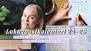 KALENTERI 2425  HYVINVOINTIA JA PÄIVÄKIRJAMERKINTÖJÄ 📗🧡 [upl. by Arica]