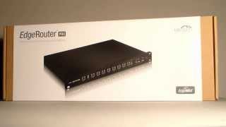 EdgeRouter Pro Unboxing and Demo [upl. by Gnoz148]