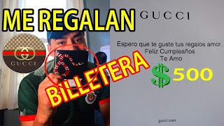 ME REGALAN UN BILLETERA GUCCI 😻 [upl. by Siul]