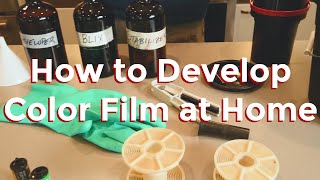 How to Develop Color Film at Home C41 [upl. by Cynth]