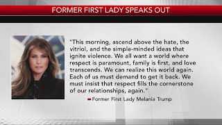 Melania Trump broke silence regarding her husband’s assassination attempt [upl. by Adlei244]