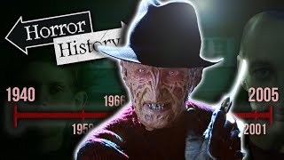 The Complete History of Freddy Krueger A Nightmare on Elm Street  Horror History [upl. by Jegar539]