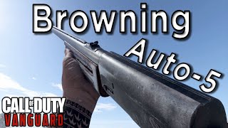 Browning Auto5 Gracey Auto on Call of Duty Vanguard Gameplay PS5 [upl. by Erasme]