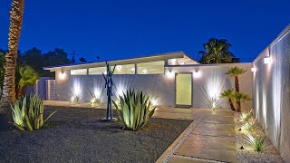 Midcentury modern Meiselmanbuilt homes in Palm Springs CA [upl. by Eoz]