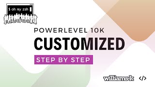 How to Customize your ZSH Shell with Powerlevel10k [upl. by Fabe994]