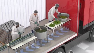 Tata Steel develops mobile canning concept to cut food loss [upl. by Elleynod]