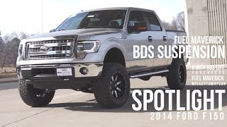 Spotlight  2014 Ford F150 6quot BDS Lift 20x10s and 35s [upl. by Andromede]