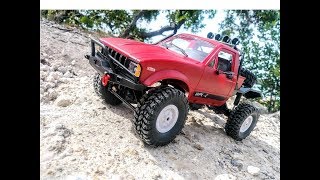 This Cheap RC Crawler Is a TON OF FUN WPL 116 Mini Semi Truck Hercules [upl. by Chyou969]